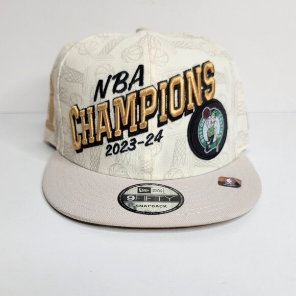 New Era Other - Boston Celtics New Era 2024 NBA Finals Champions Locker Room 9FIFTY Hat - NEW